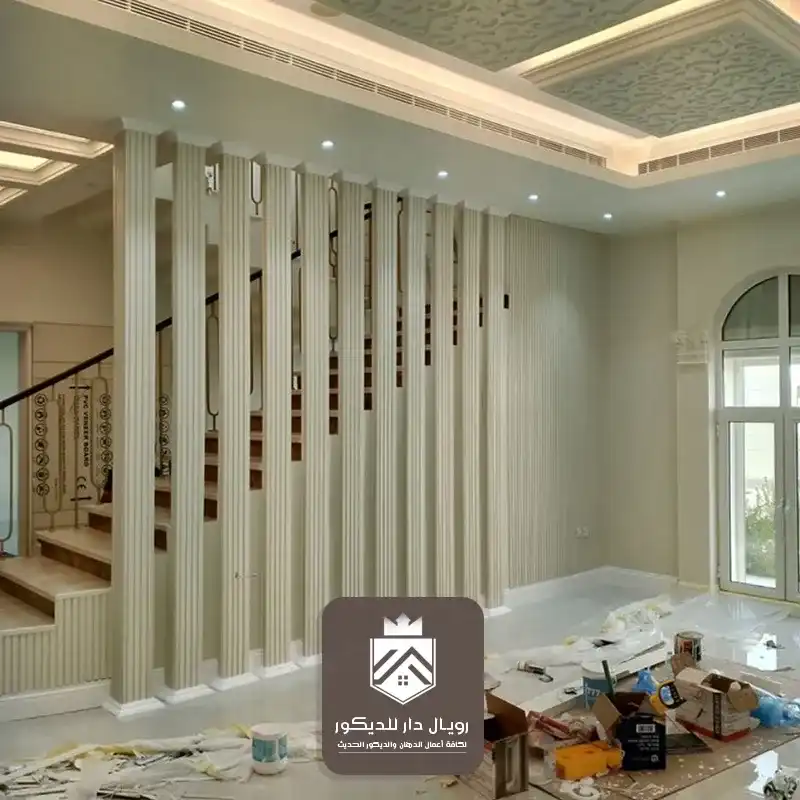 بارتشن للصاله خشبي بالرياض